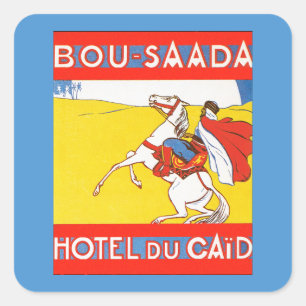 Bou-Saada Hotel Du Caid Square Sticker