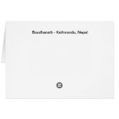 Boudha Stupa (Back Horizontal)