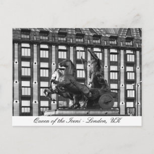 Boudica Statue, Westminster - London, Britain Postcard