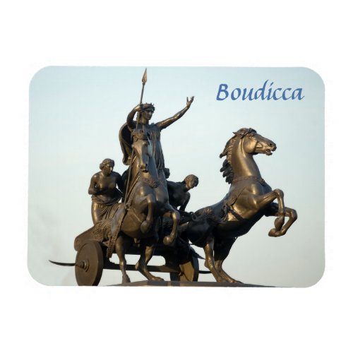 Boudicca Statue in London souvenir photo Magnet