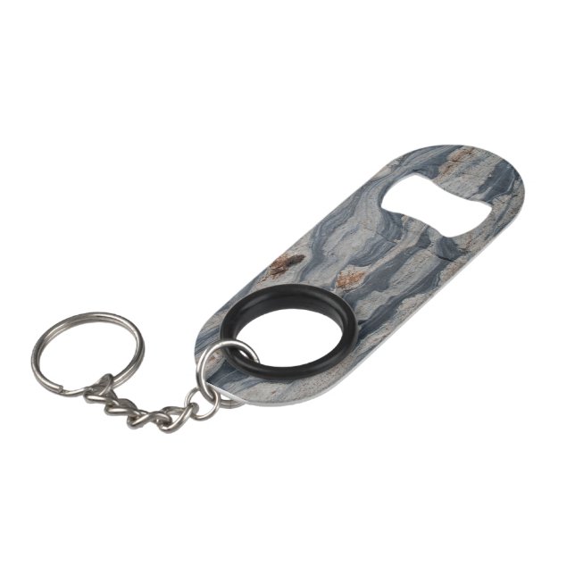 Boudinage Print Keychain Bottle Opener (Front Angled)
