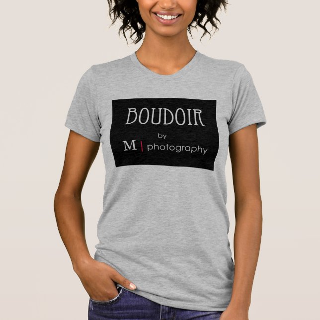 Boudoir by M | photography ladies' tshirt (Front)