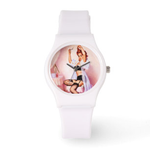 Boudoir pin up watch
