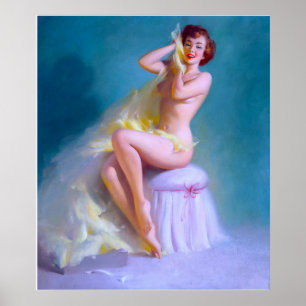 Boudoir Pinup Poster