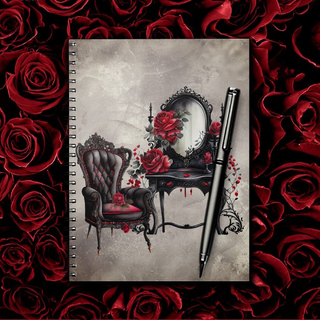 Boudoir | Vanity Mirror and Victorian Parlor Chair Notebook (Creator Uploaded)