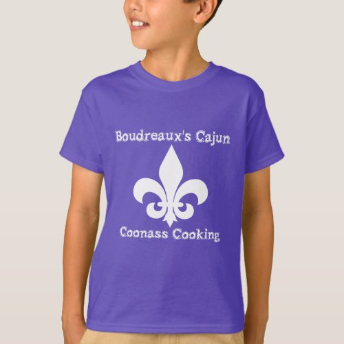 Boudreauxs Cajun Coonass Cooking T_shirt