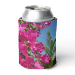 Bougainvillea and Palm Tree Tropical Nature Scene Can Cooler