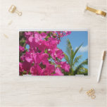 Bougainvillea and Palm Tree Tropical Nature Scene HP Laptop Skin