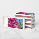 Bougainvillea and Palm Tree Tropical Nature Scene Matchboxes