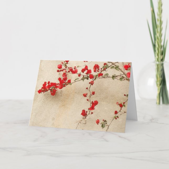 Bougainvillea Card (Front)