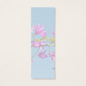Bougainvillea Custom Bookmark (Back)