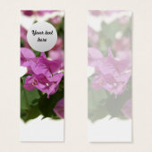 Bougainvillea Custom Bookmark (Front & Back)