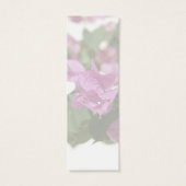 Bougainvillea Custom Bookmark (Back)
