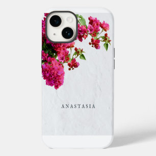 Bougainvillea Floral Mediterranean Greek Island iPhone 14 Case