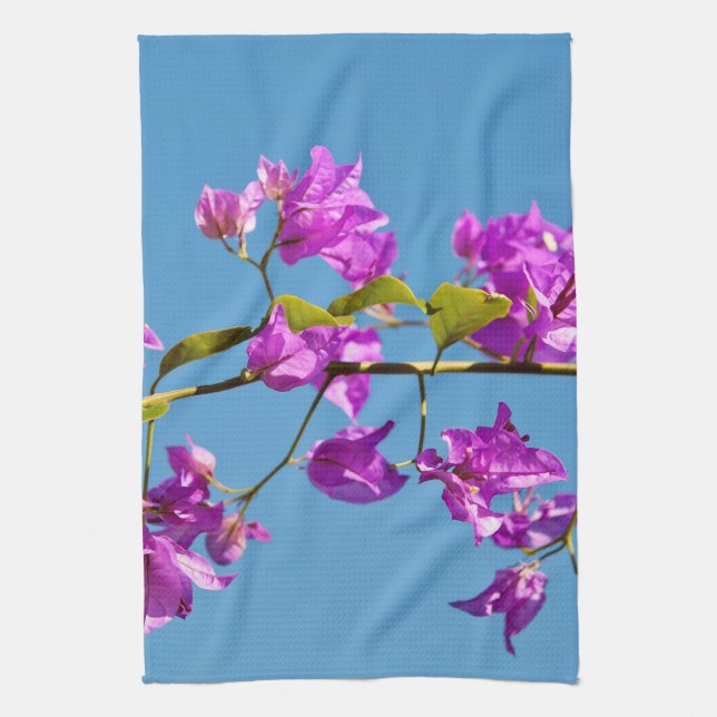 Bougainvillea Flowers Towel (Vertical)