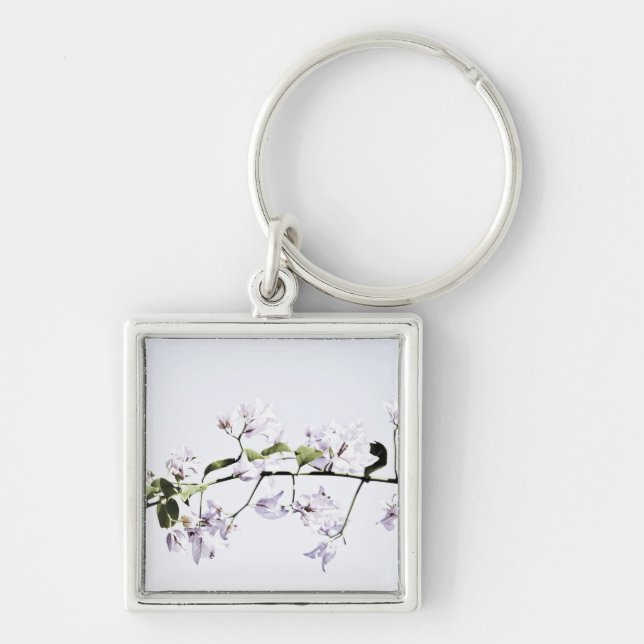 Bougainvillea Keychain (Front)