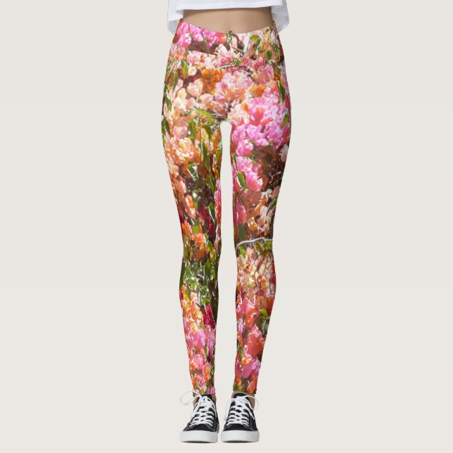 Bougainvillea Legging (Front)