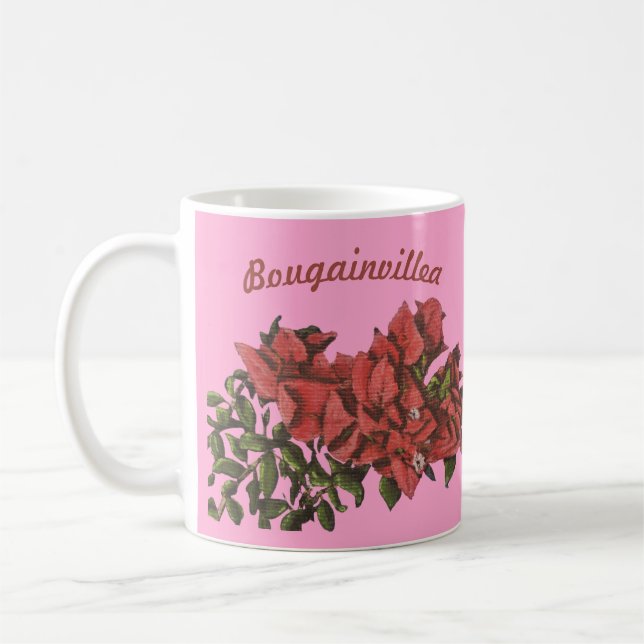 Bougainvillea Mug (Left)