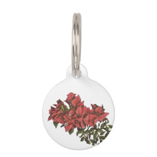 Bougainvillea Pet ID Tag