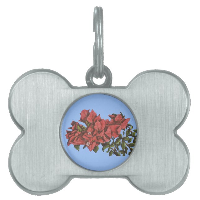 Bougainvillea Pet Tag (Front)