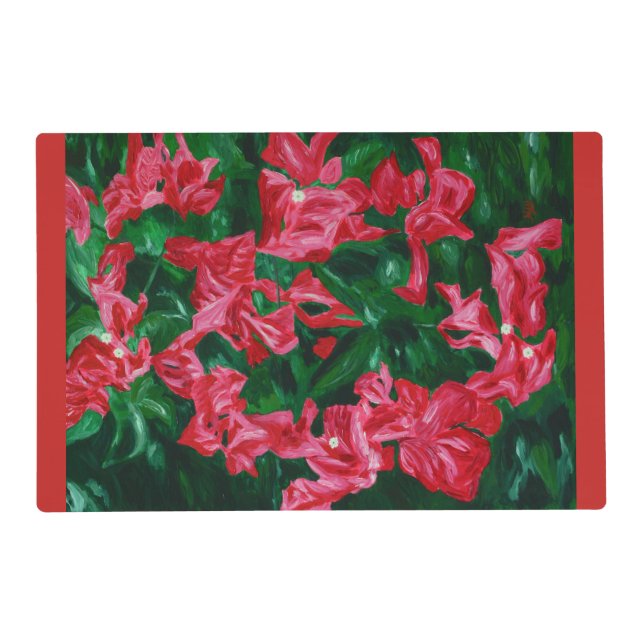 Bougainvilleas - an ode to nature, Placemat (Front)