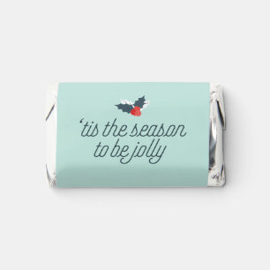 Boughs of Holly Personalized Hershey's Miniatures