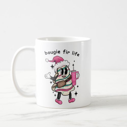 Bougie Fir Life Boujee Christmas Tree Xmas Gift Coffee Mug