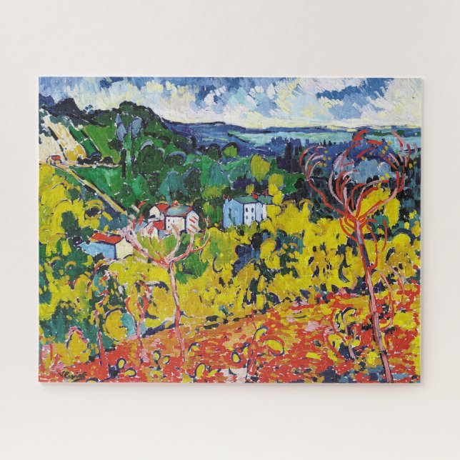 Bougival | Maurice de Vlaminck | Jigsaw Puzzle (Horizontal)