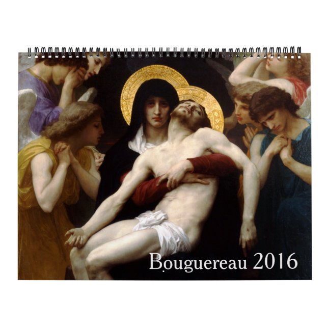 Bouguereau 2016 Large Calendar (Cover)