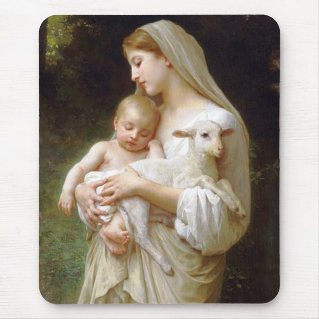 Bouguereau Innocence Mouse Pad (Front)