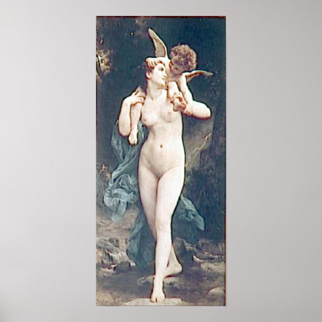 Bouguereau - La Jeunesse et l'Amour Poster (Front)
