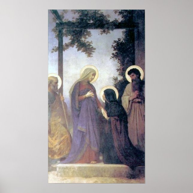Bouguereau - La Visitation Poster (Front)
