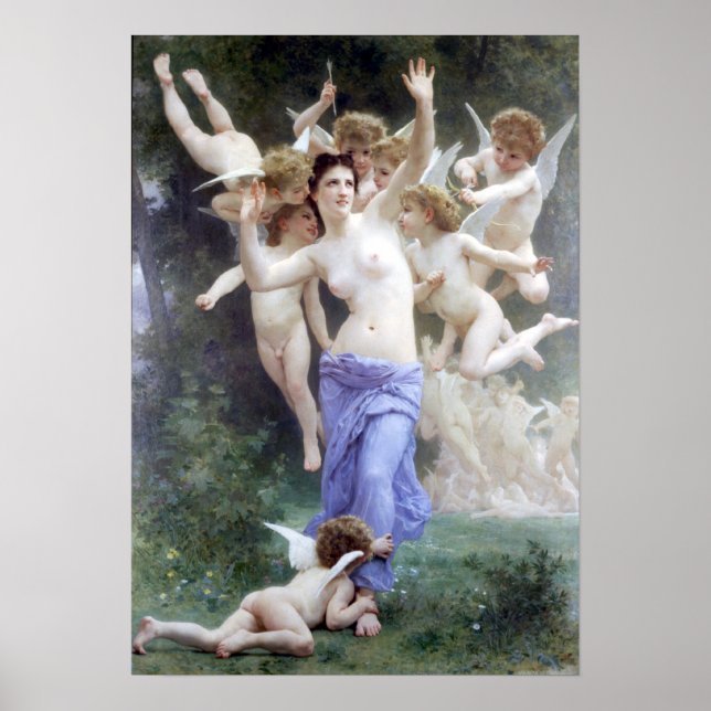 Bouguereau - Le Guepie Poster (Front)
