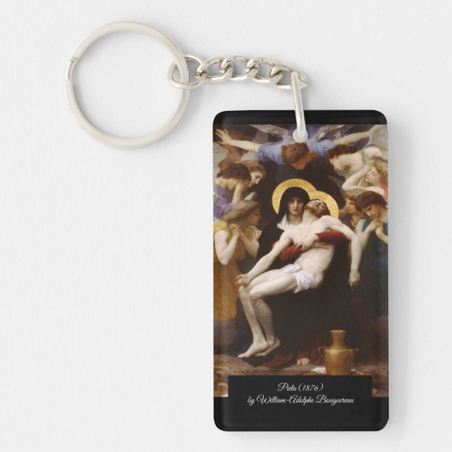 Bouguereau Pietà Keychain (Front)