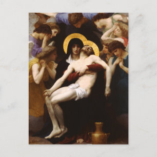 Bouguereau Pieta Postcard