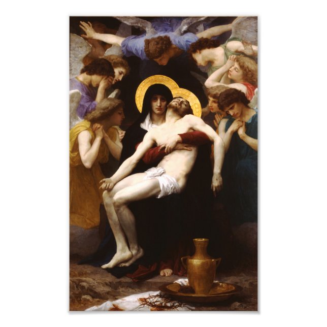 Bouguereau Pieta Print (Front)