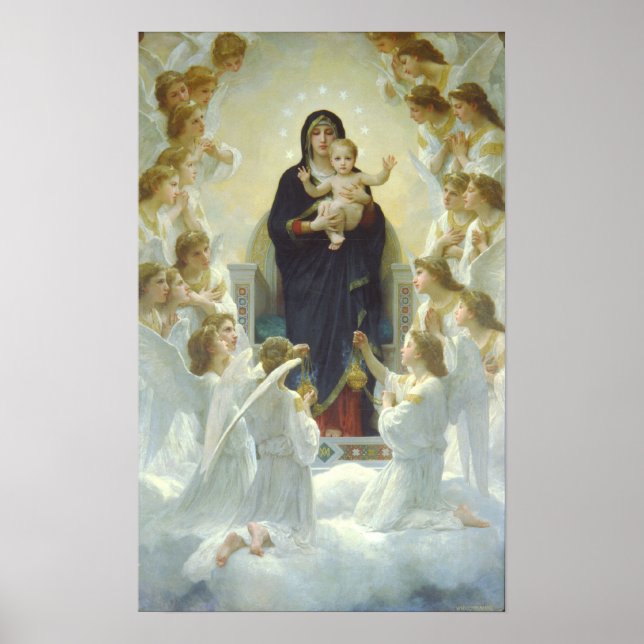 Bouguereau - Regina Angelorum Poster (Front)