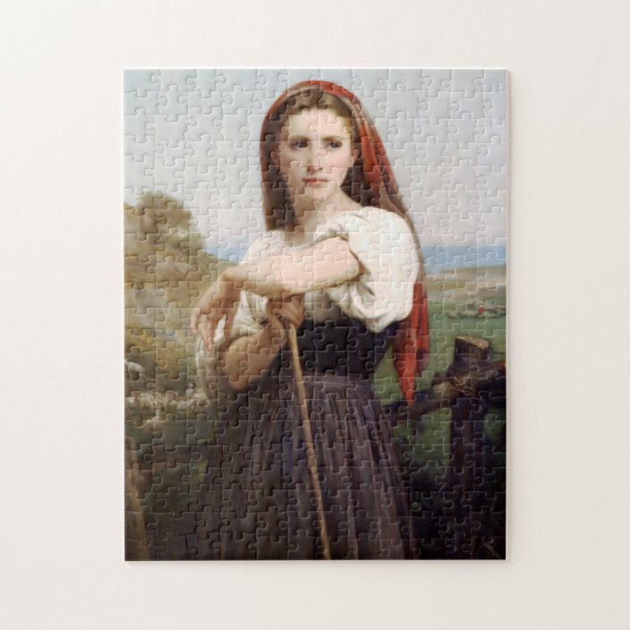 Bouguereau Shepherdess Puzzle