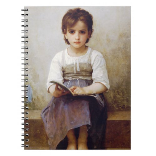 Bouguereau The Hard Lesson Notebook