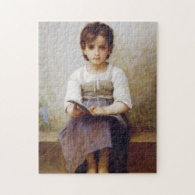 Bouguereau The Hard Lesson Puzzle (Vertical)