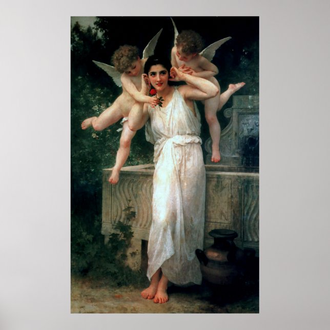 Bouguereau's Classic 1893 Painting - Youth Poster (Front)