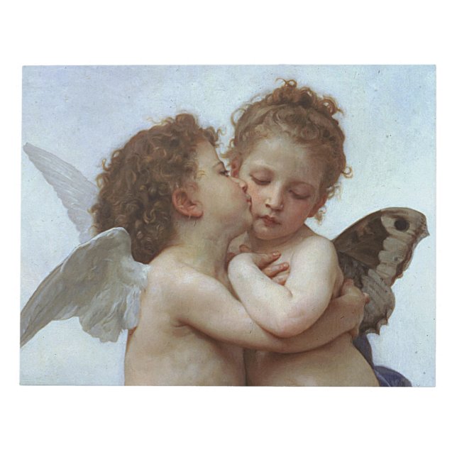 Bouguereau's L'Amour et Psyche, enfants (Cupid) Notepad (Front)