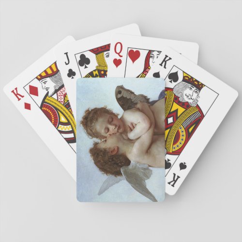 Bouguereaus LAmour et Psyche enfants Cupid Playing Cards