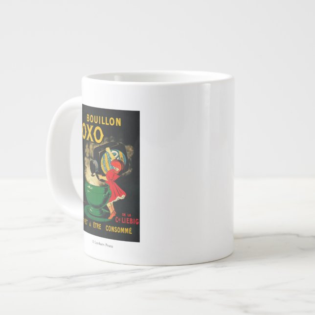 Bouillon OXO Vintage PoseterEurope Giant Coffee Mug (Front Left)