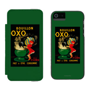 Bouillon OXO Vintage PoseterEurope iPhone SE/5/5s Wallet Case