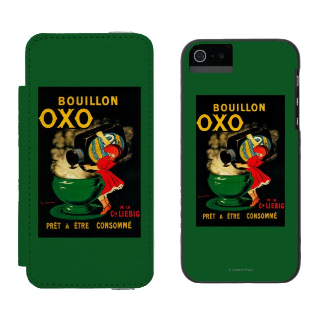 Bouillon OXO Vintage PoseterEurope Incipio iPhone Wallet Case (Side by Side)