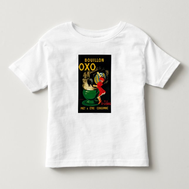 Bouillon OXO Vintage PoseterEurope Toddler T-shirt (Front)
