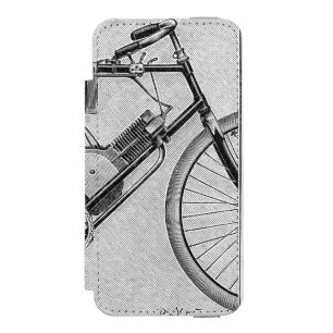Bouilly Motorcycle, 1895 Wallet Case For iPhone SE/5/5s
