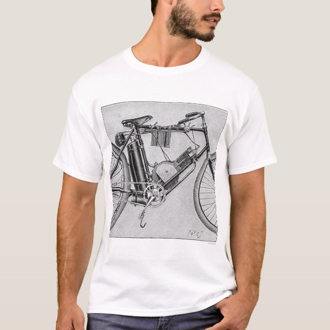 Bouilly Motorcycle, 1895 T-Shirt (Front)