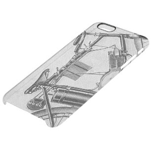 Bouilly Motorcycle, 1895 Clear iPhone 6 Plus Case